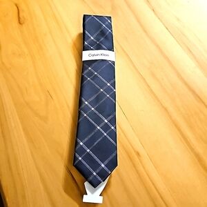 NWT Calvin Klein Tie gray and purple